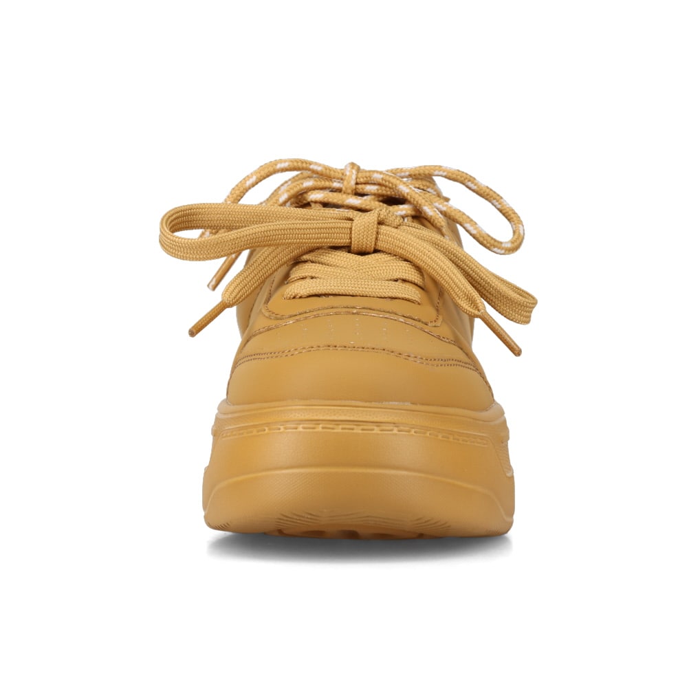 厚底ダブルシューレーススニーカー