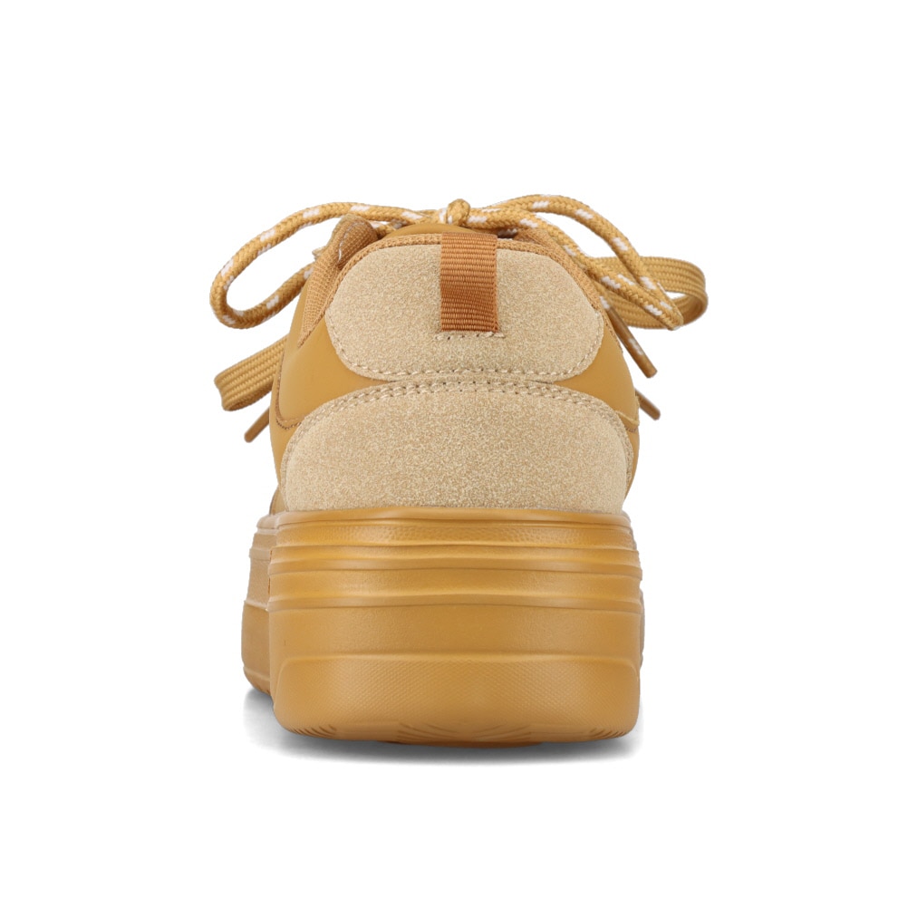 厚底ダブルシューレーススニーカー