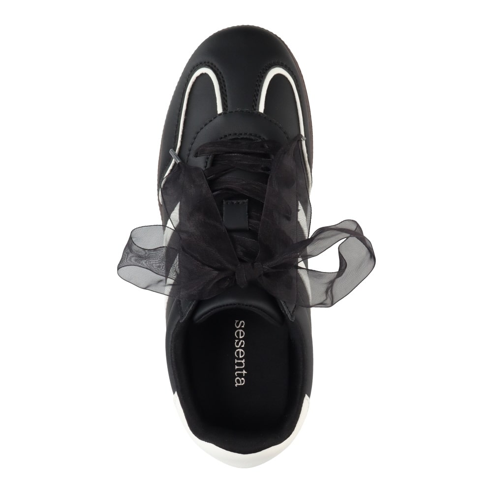 チュールレーススニーカー