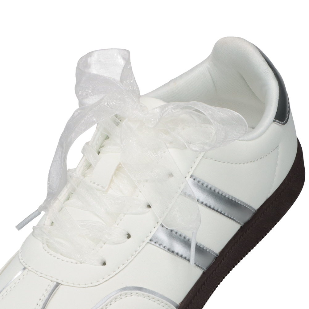 チュールレーススニーカー