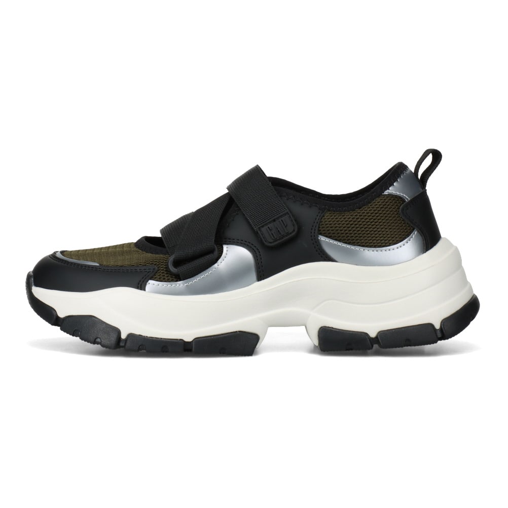 厚底ベルクロスニーカー