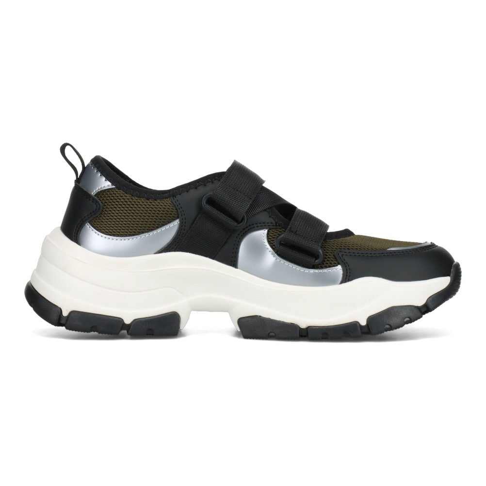 厚底ベルクロスニーカー