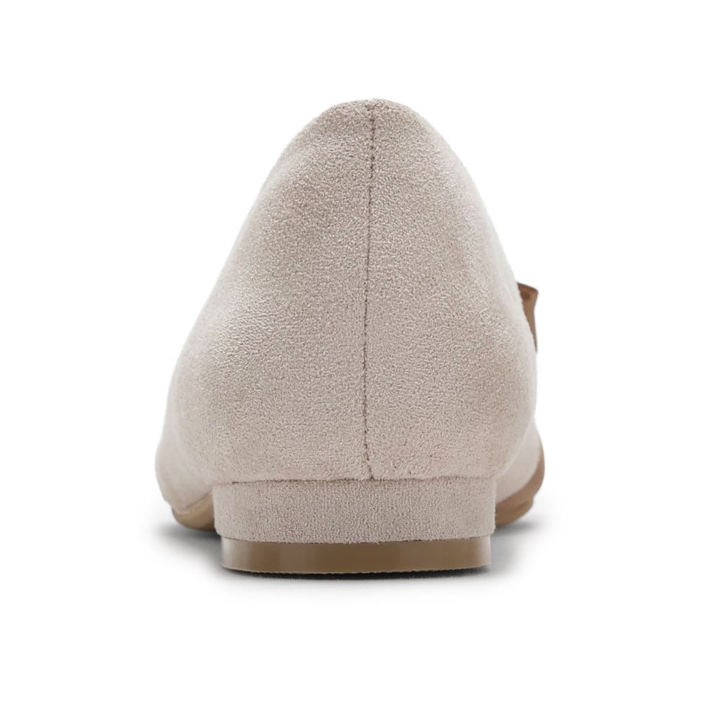 リボンフラットパンプス