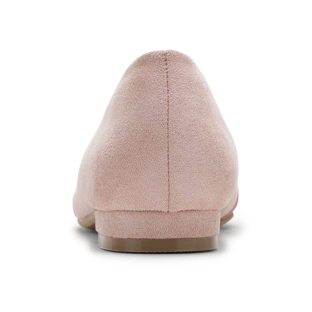 リボンフラットパンプス