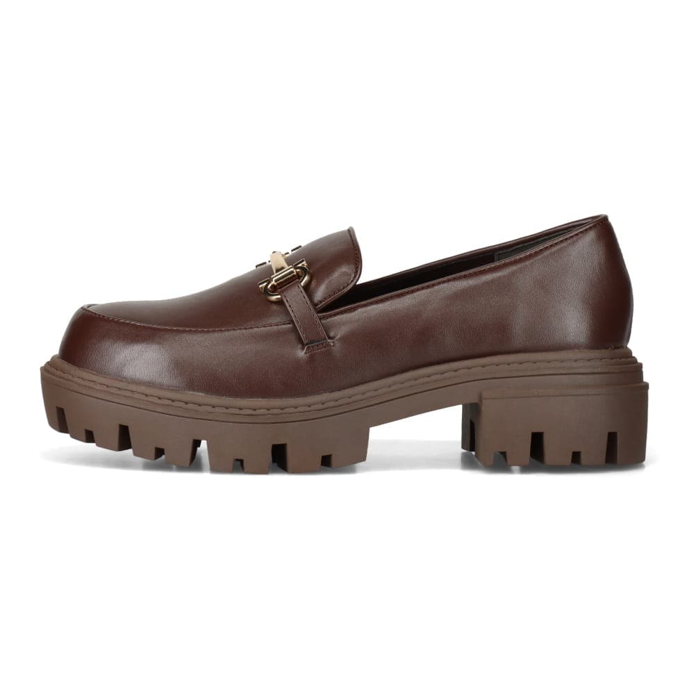 厚底ビットローファー