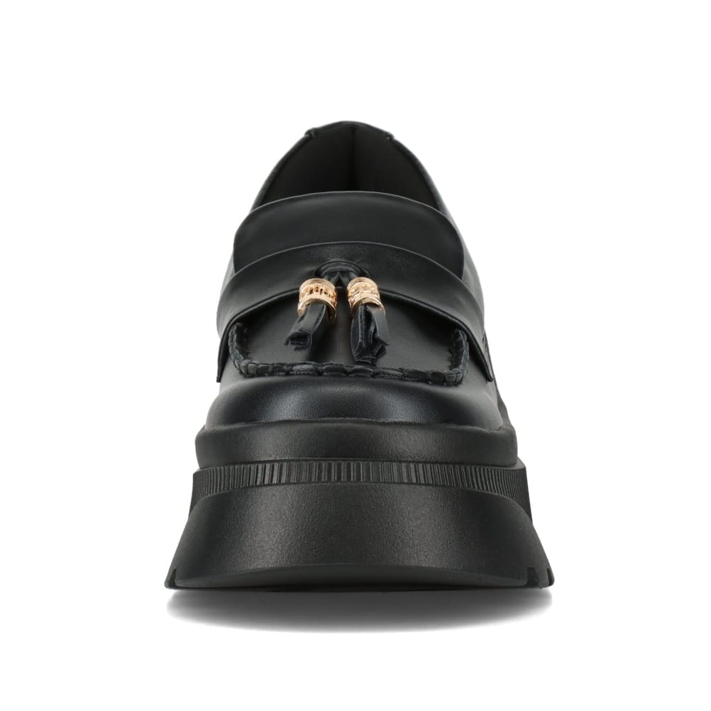 ROSE FAN FAN ローズファンファン 厚底タッセルローファー ブラック