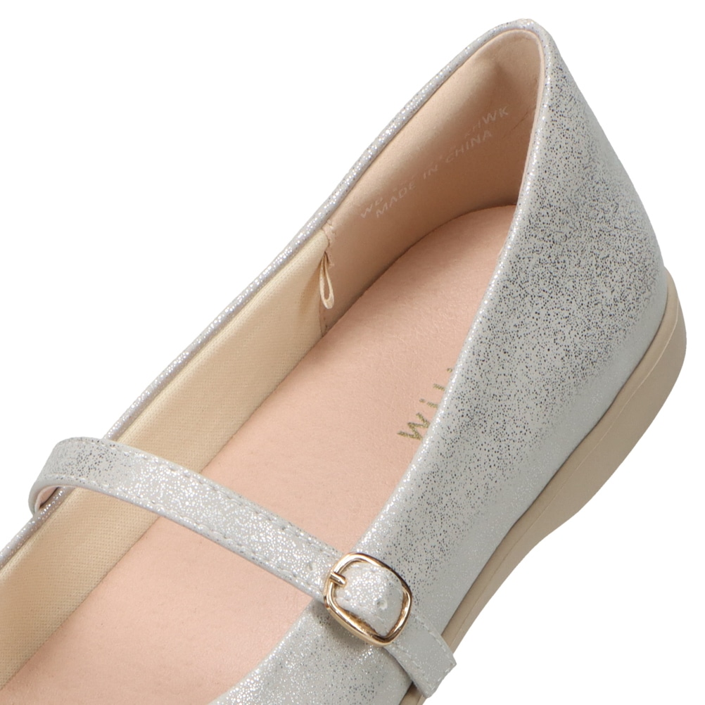 【よくばりパンプス】幅広 3E 超軽量 ストラップパンプス 【22.0cm～26.0cm】