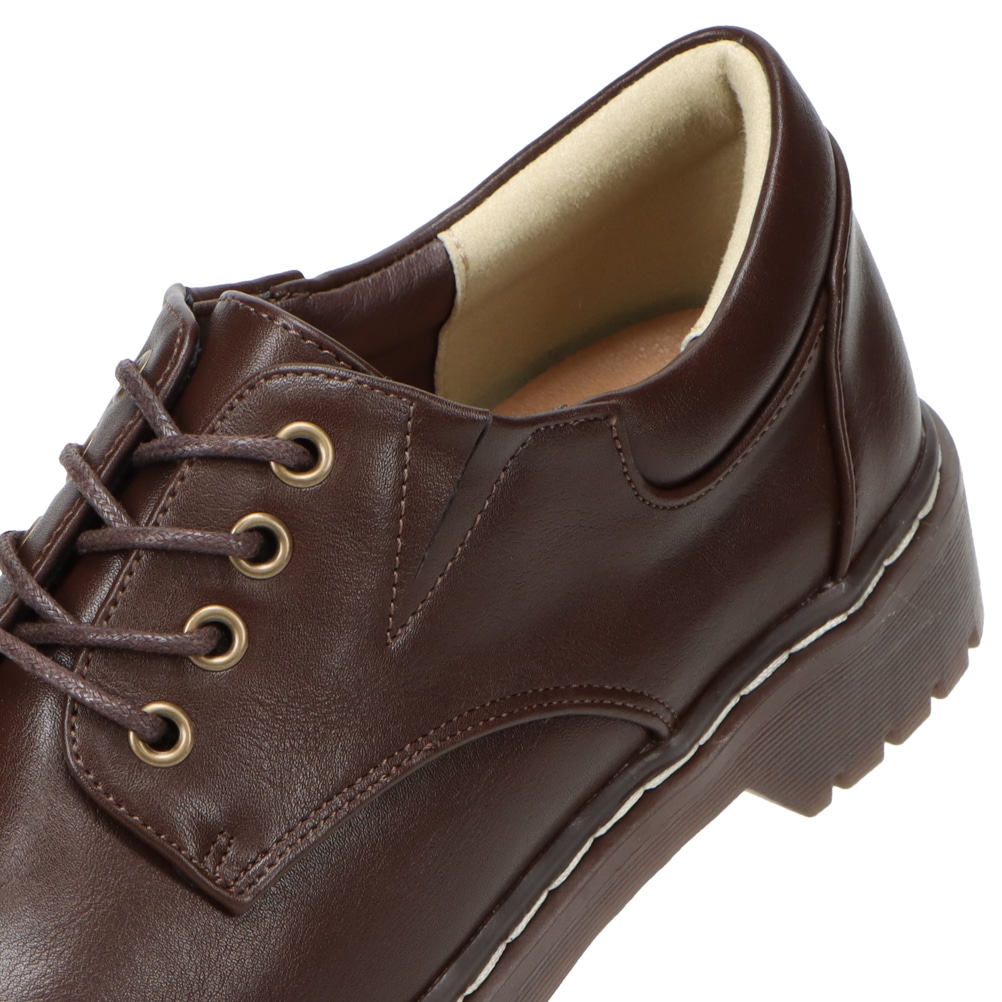 レースアップマニッシュシューズ