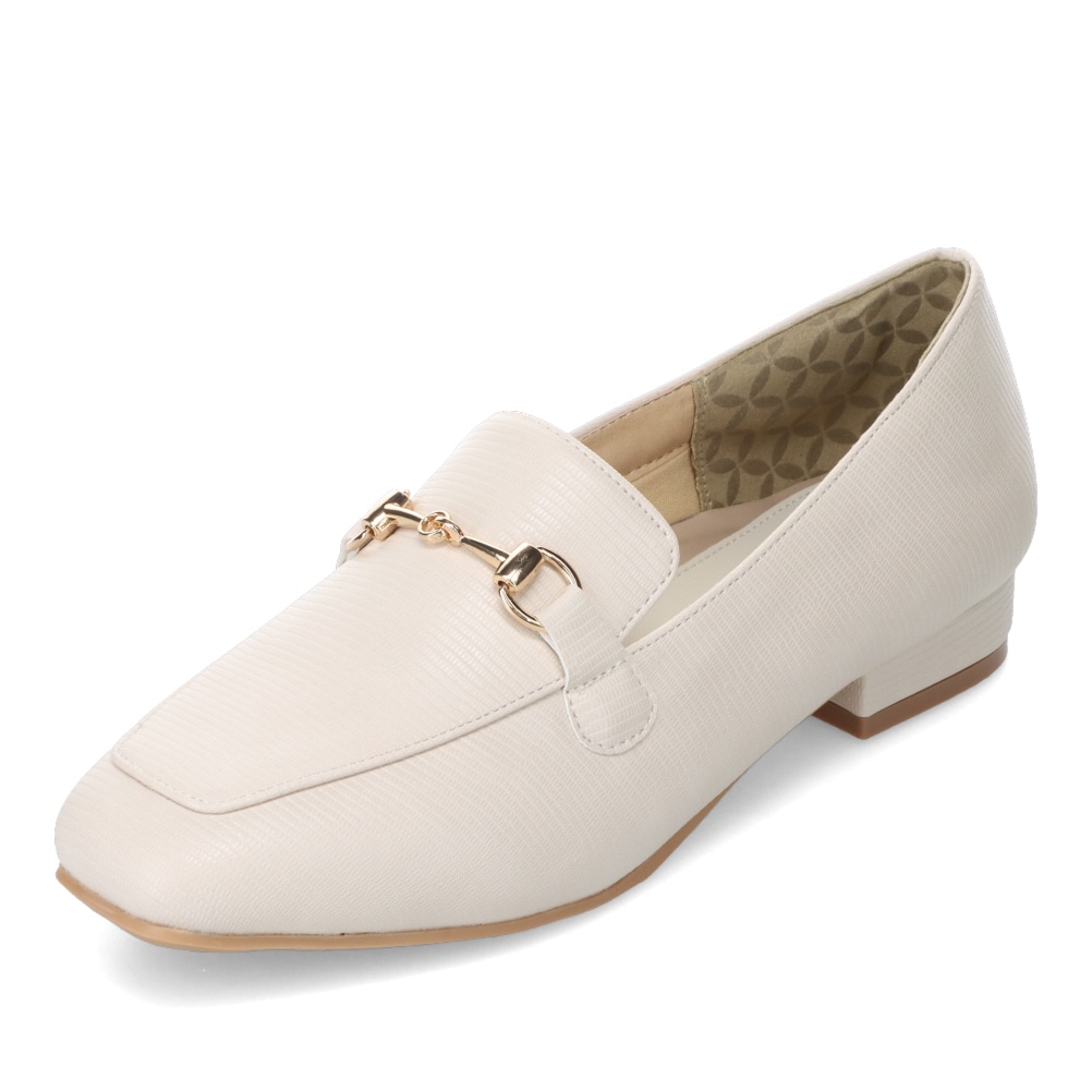 幅広 3E 防水 ビットローファー ＜2.5cmヒール＞ 【21.5cm～25.5cm】