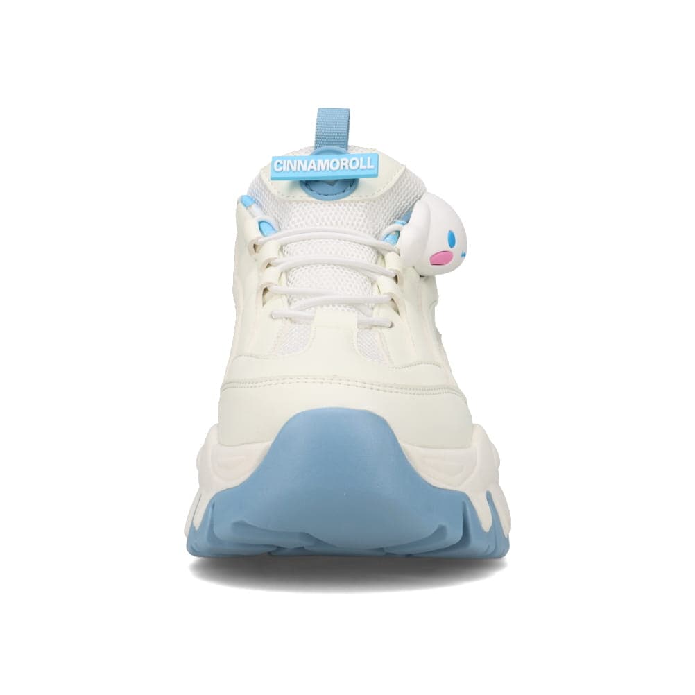 【CINNAMOROLL｜シナモロール】スパットシューズ × サンリオキャラクターズ（厚底タイプ）手を使わずに履ける【22.5cm～25.0cm】