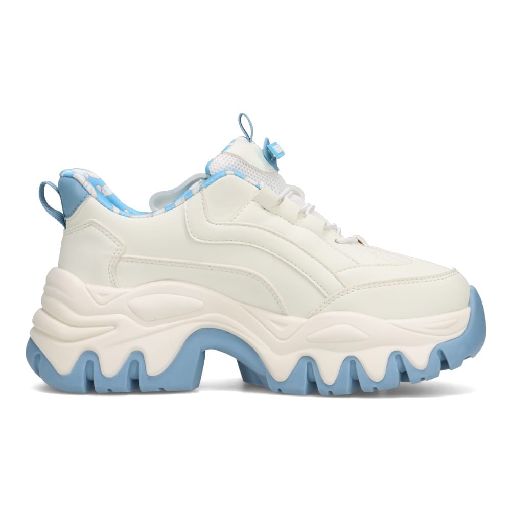 【CINNAMOROLL｜シナモロール】スパットシューズ × サンリオキャラクターズ（厚底タイプ）手を使わずに履ける【22.5cm～25.0cm】