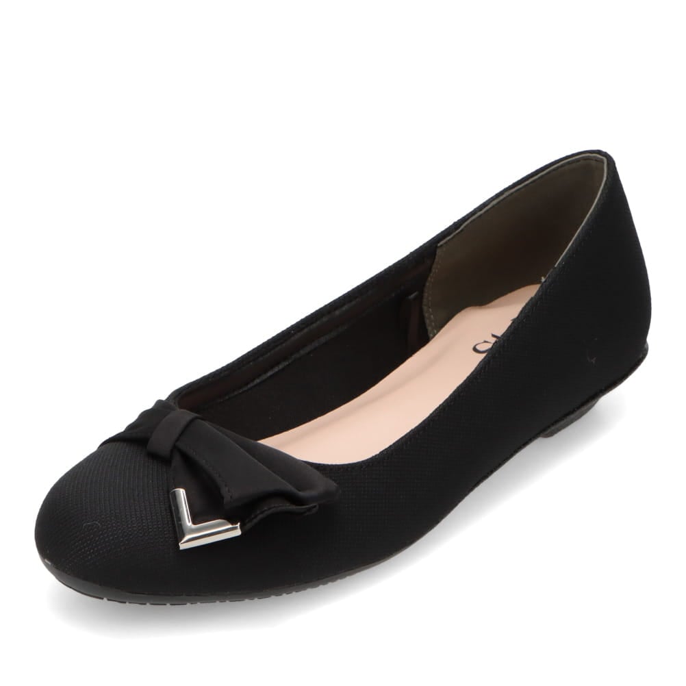 リボンバレエパンプス