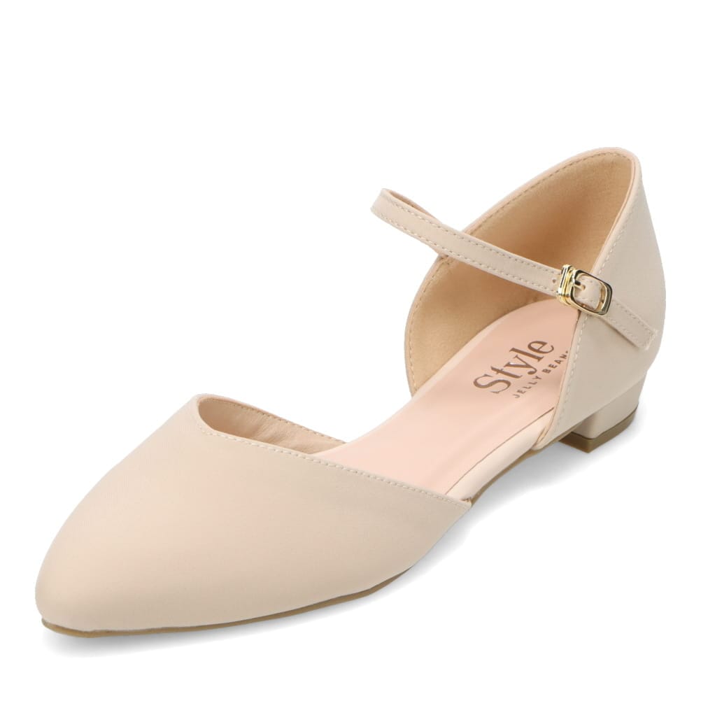 ポインテッドトゥセパレートパンプス