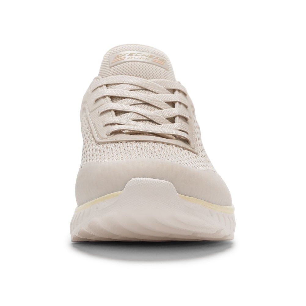 SKECHERS スケッチャーズ BOBS SQUAD CHAOS ナチュラル レディース