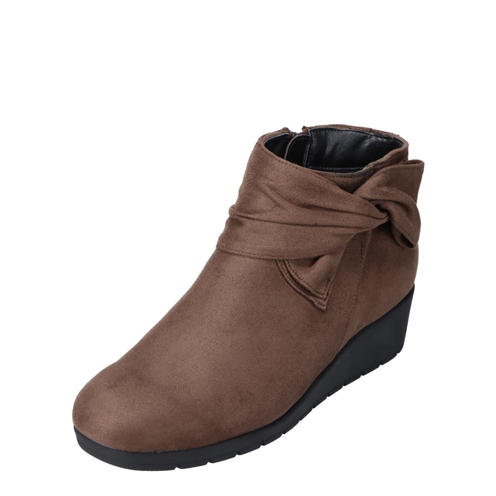 Myb エムワイビー リボンスエードブーツ レディース オーク 靴 スニーカーの通販 Kutsu Com チヨダ公式オンラインショップ