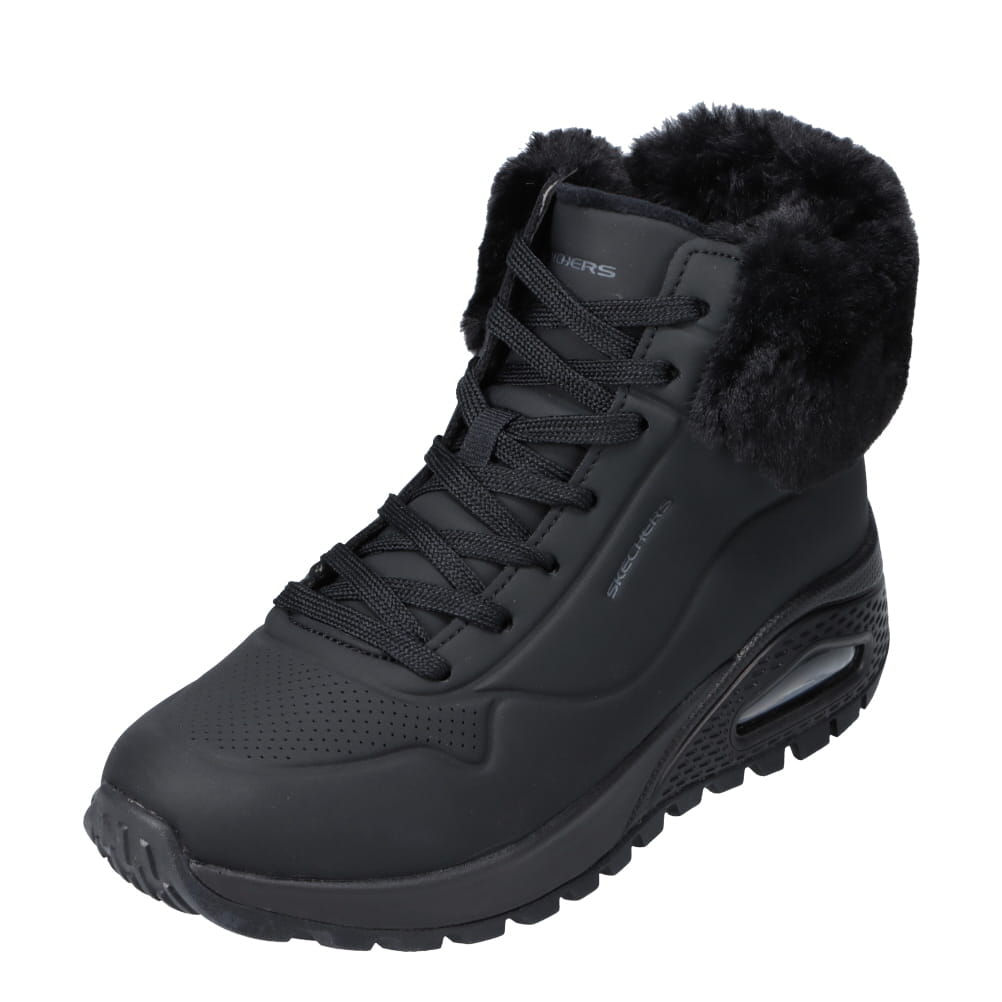 SKECHERS スケッチャーズ UNO RUGGED FALL AIR レディース ブラック