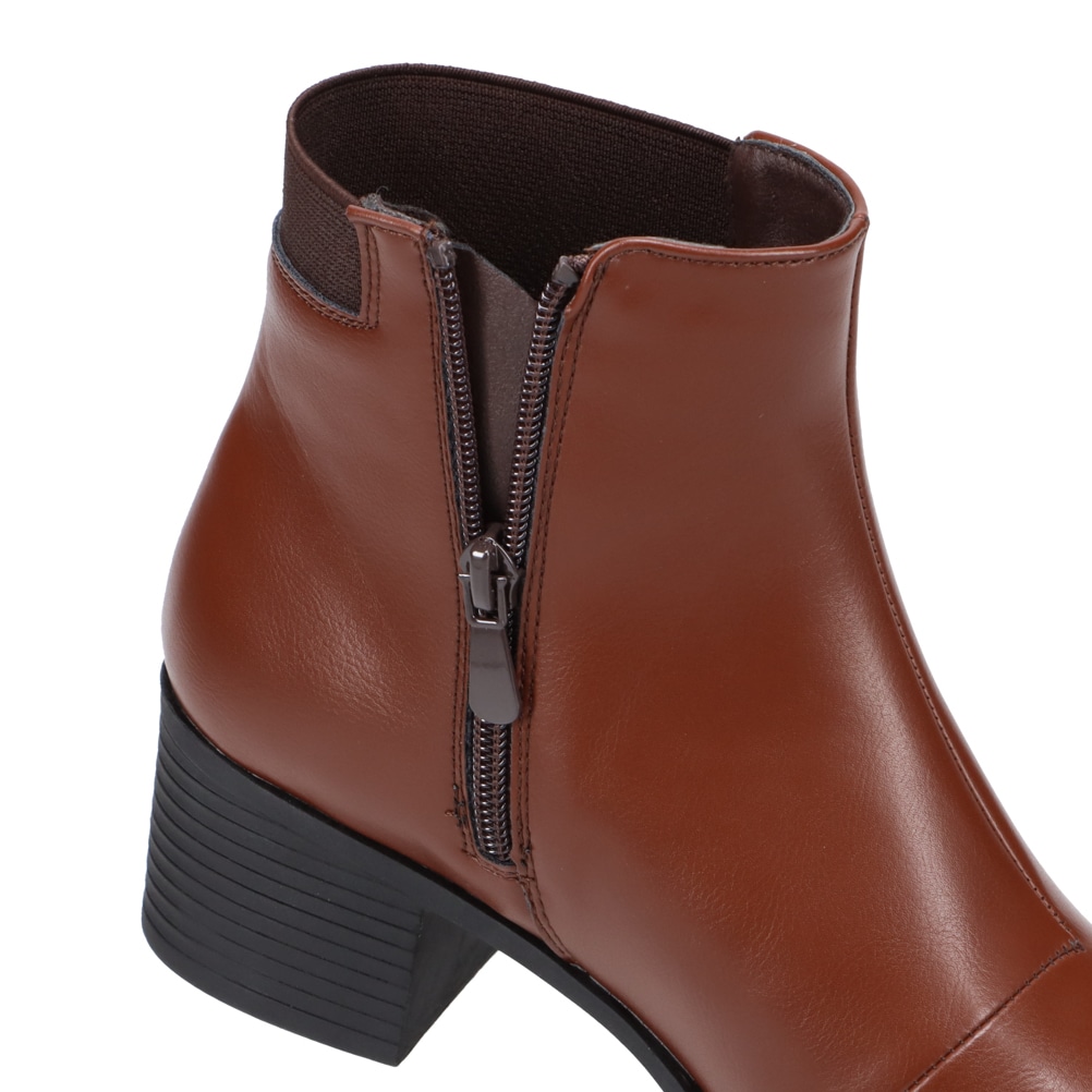 ヒールアップサイドゴアブーツ