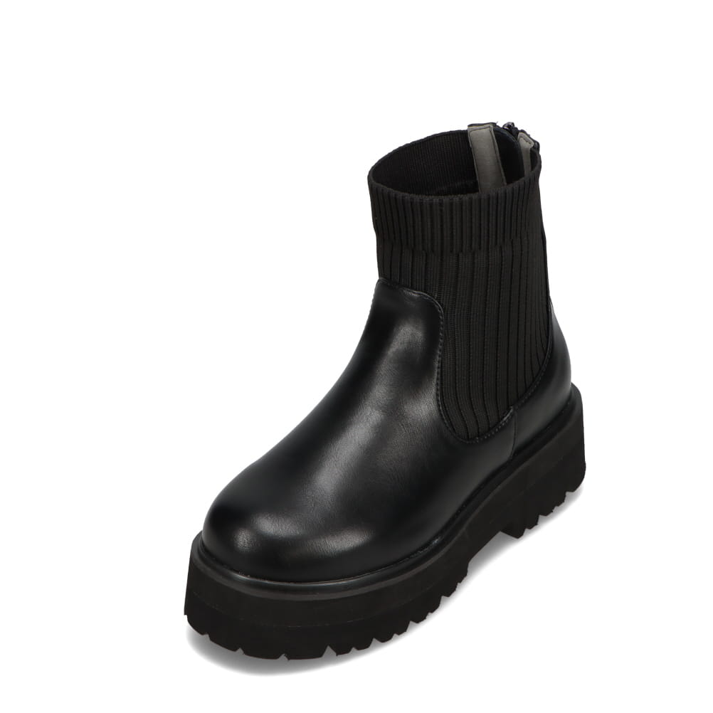 国産品 farfa la SHOES ニット厚底ブーツ シューズ ラ・ファーファ 靴