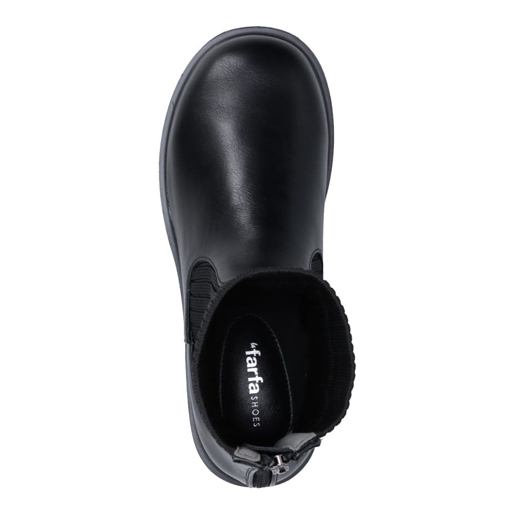 la farfa SHOES ラ・ファーファ シューズ ニット厚底ブーツ