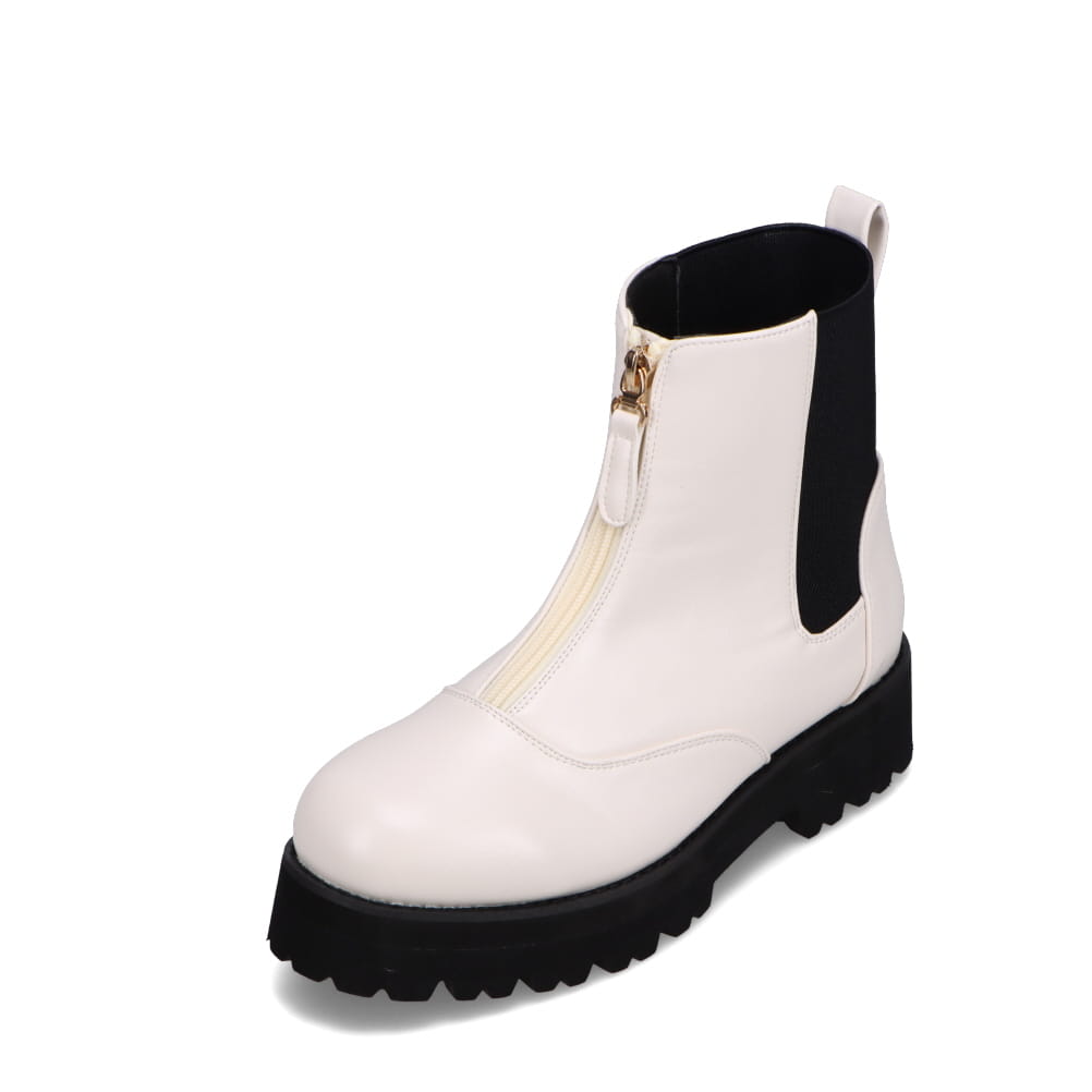 la farfa SHOES ラ・ファーファ シューズ 厚底センタージップブーツ