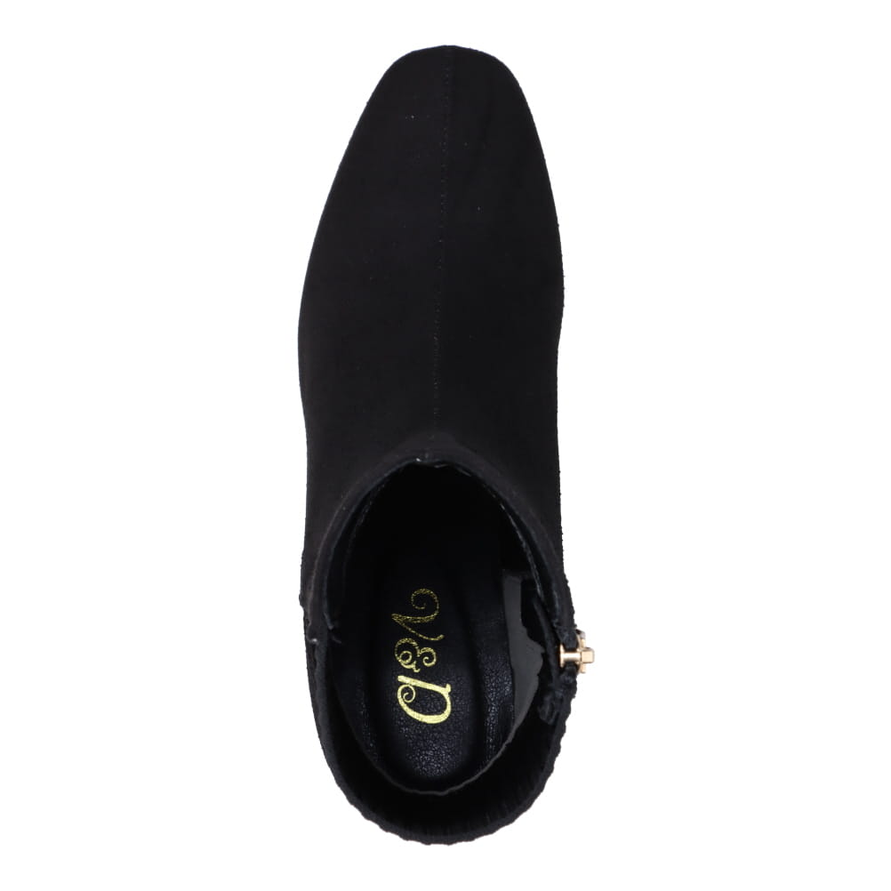 ニット切替ショートブーツ