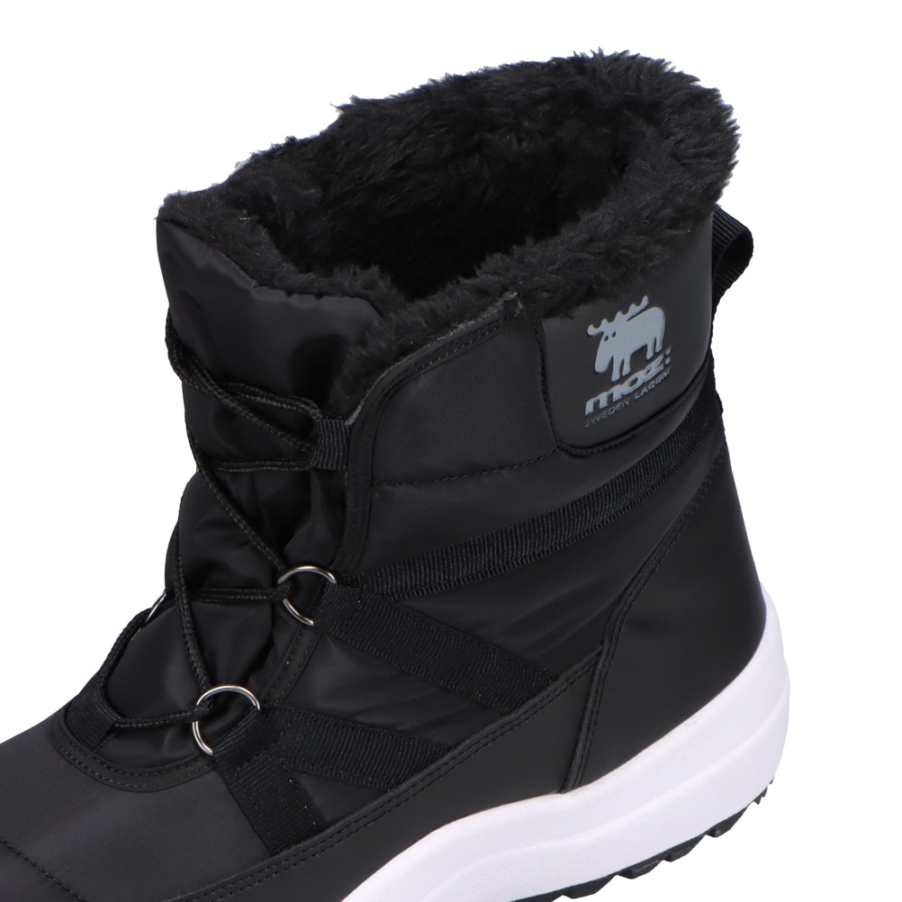 MOZ sweden モズ スウェーデン 防水ボアブーツ ブラック レディース