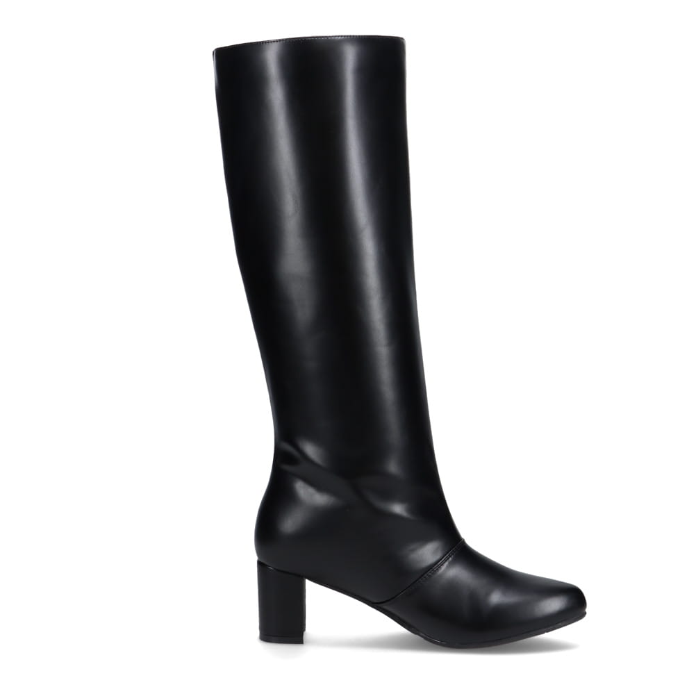 チャンキープラットフォーム ロングブーツ （Black） -CHARLES & KEITH (チャールズアンドキース) 公式通販