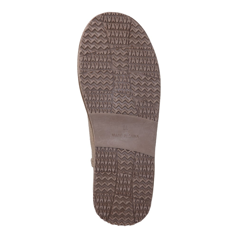 Zipper ジッパー撥水 ムートン風 ブーツ レディース オーク | 靴