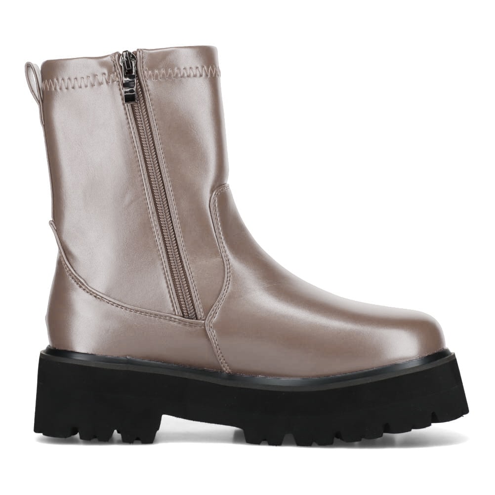 厚底ストレッチブーツ