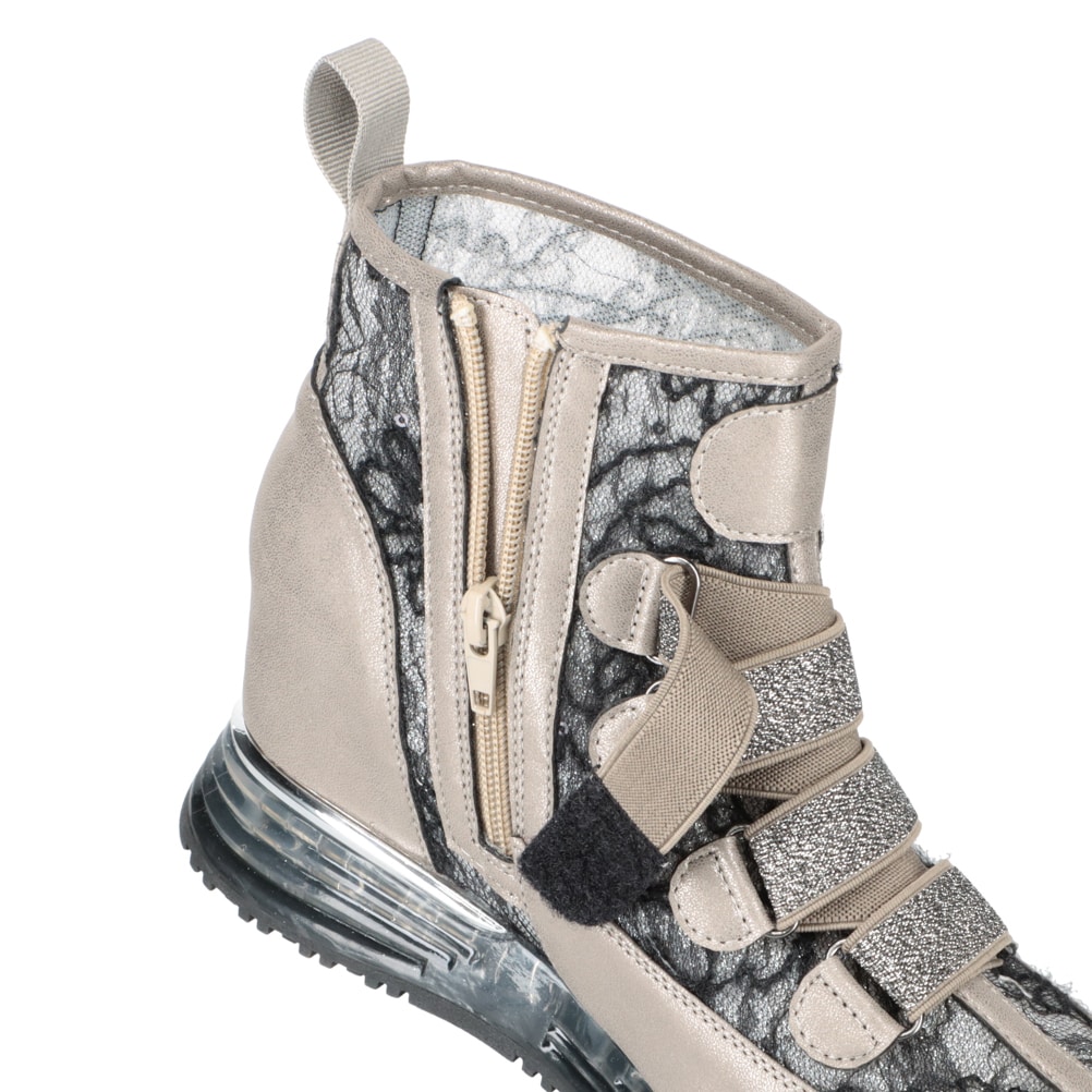 クリアソールショートブーツ