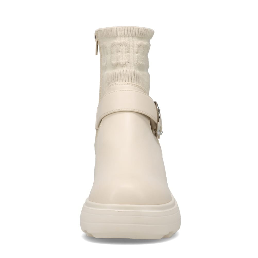 厚底ニットエンジニアブーツ