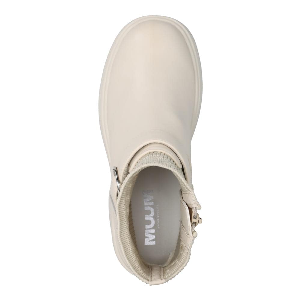 厚底ニットエンジニアブーツ