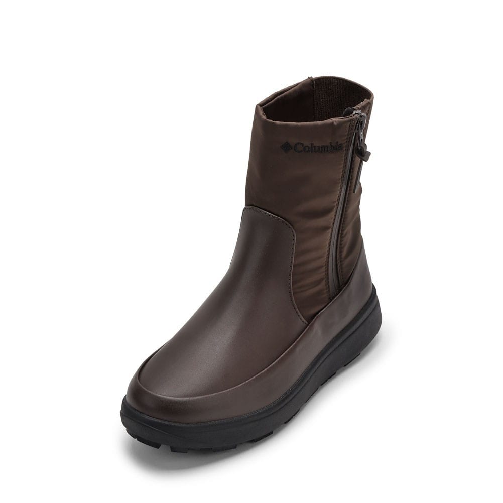 Columbia ブラウン ジッパーブーツ Columbia コロンビア サップランド3 DIVA SIDE-ZIP ブラウン
