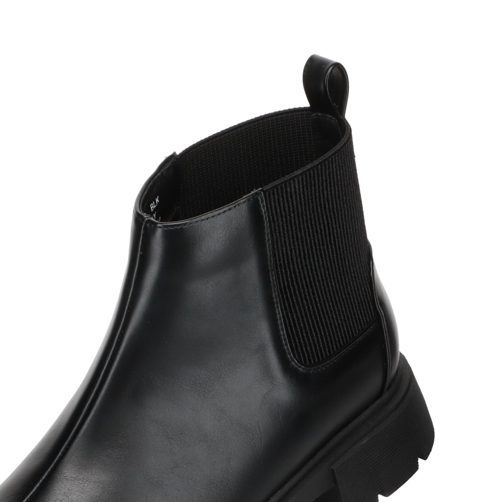 WILL BE ウィルビー 厚底サイドゴアブーツ ブラック レディース | 靴