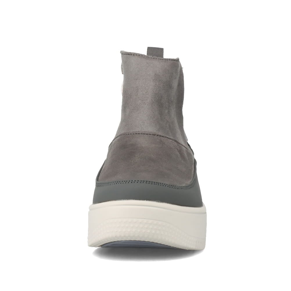 a.v.v アー・ヴェ・ヴェ 厚底切替えブーツ グレー レディース | 靴