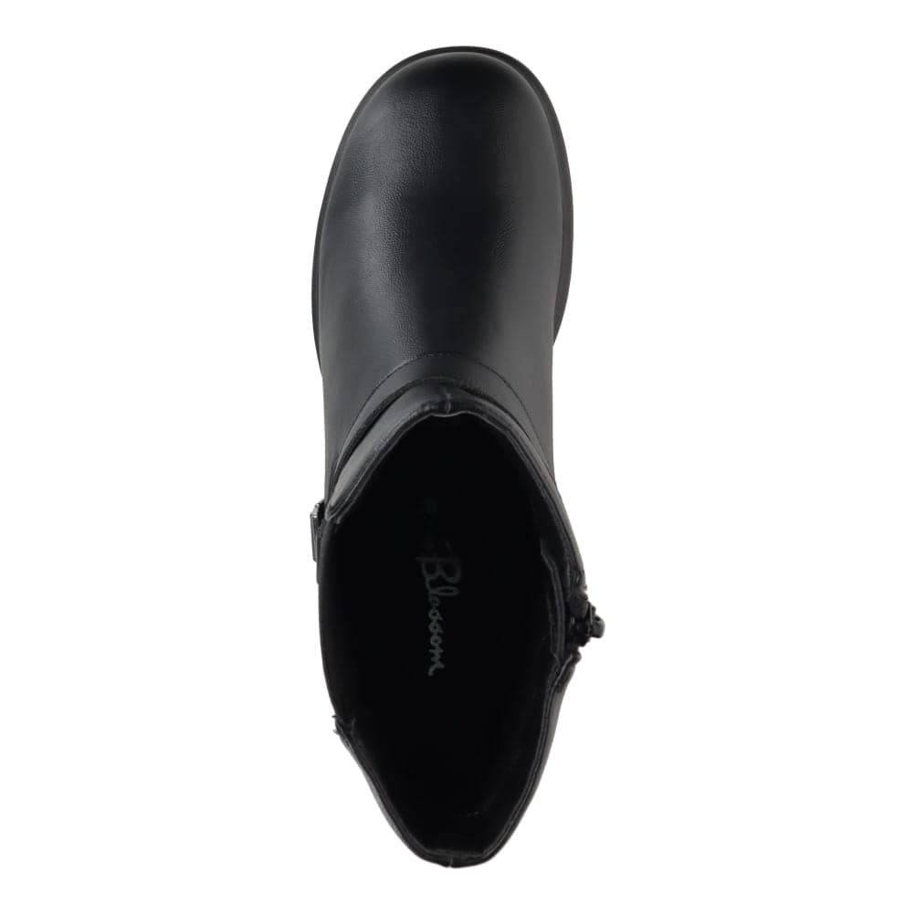 サイドジップ ショートブーツ