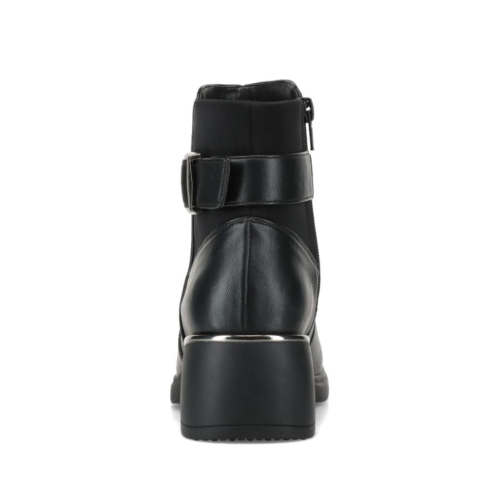 サイドジップ ショートブーツ