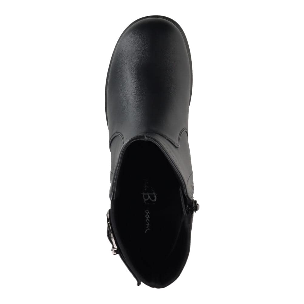 サイドジップ ショートブーツ