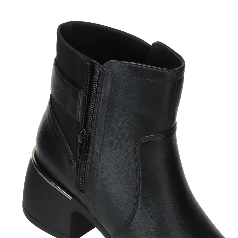 未使用 ✨antiqua✨ SAKU作　サイドジップショートブーツ　25cm Sepia Blassam セピアブラッサム サイドジップ ショートブーツ