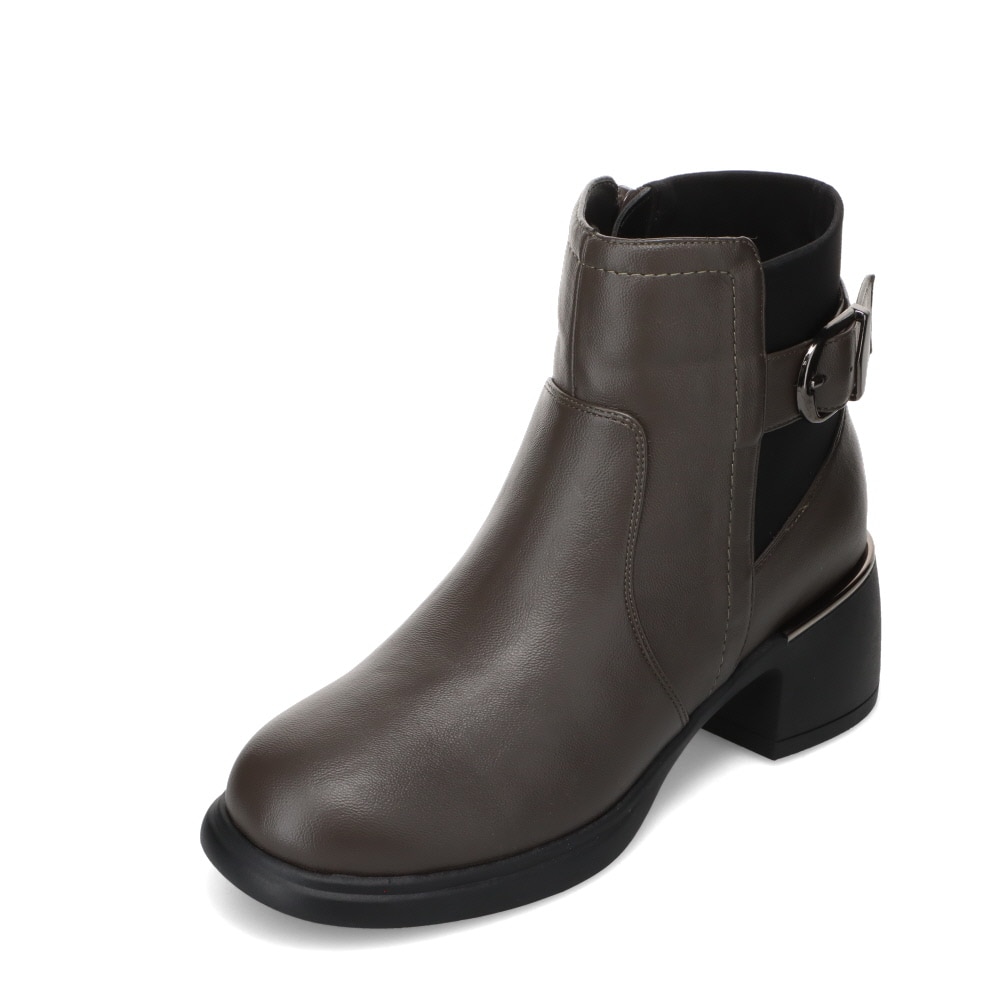 Sepia Blassam セピアブロッサム サイドジップ ショートブーツ グレー