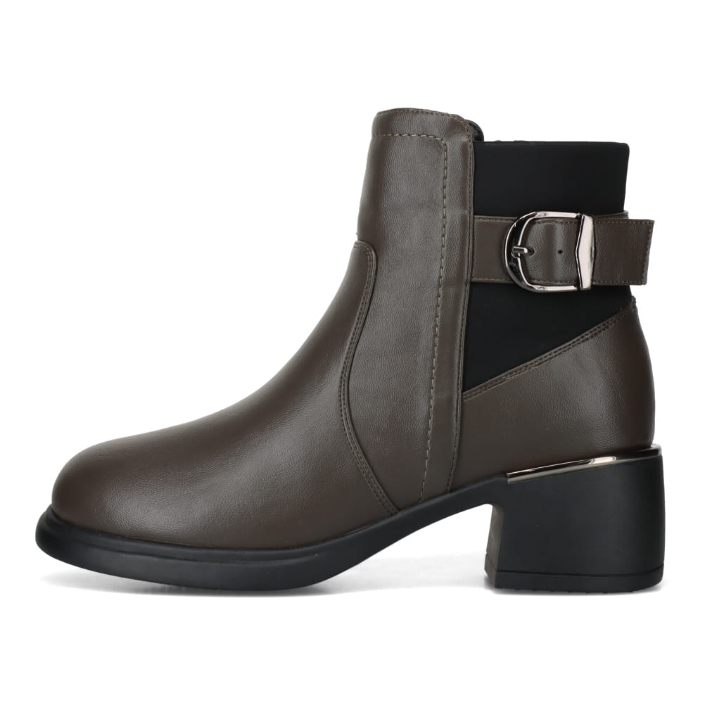 Sepia Blassam セピアブラッサム サイドジップ ショートブーツ グレー