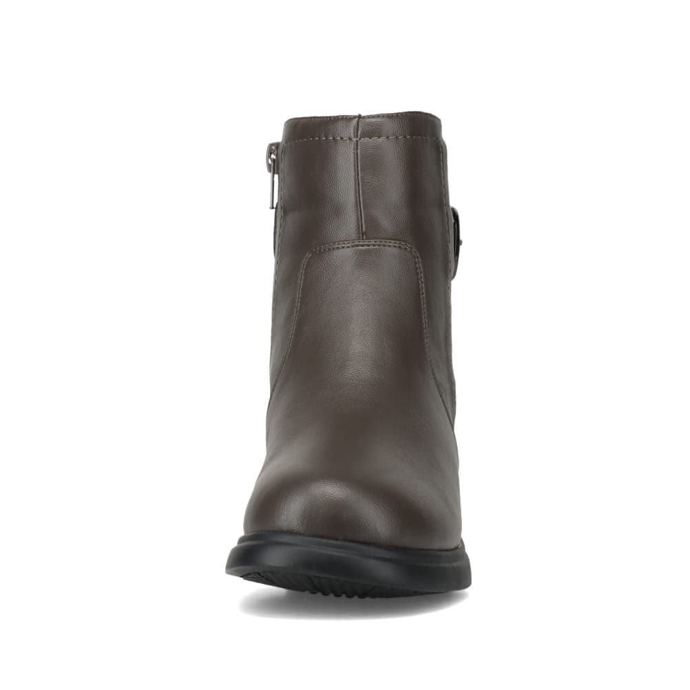 サイドジップ ショートブーツ