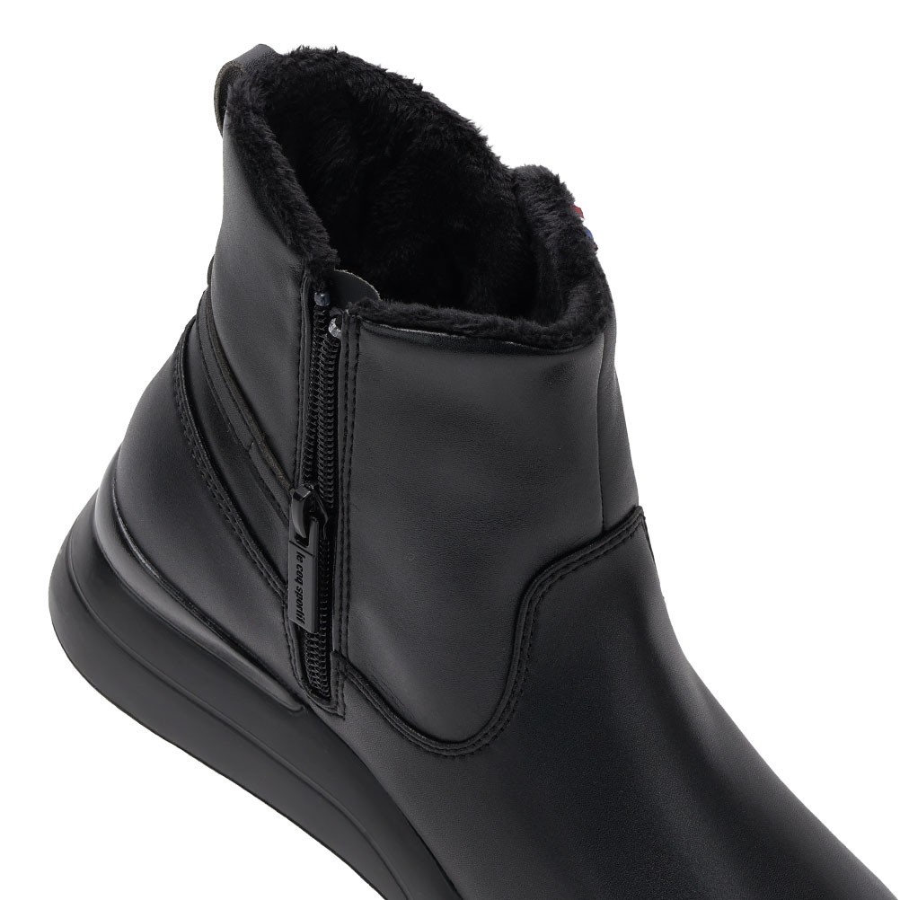 le coq sportif ルコックスポルティフ デュアン IV ブラック×シルバー