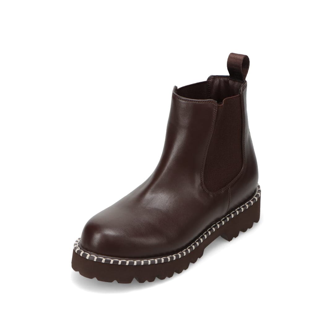 ROSE FAN FAN ローズファンファン サイドゴアブーツ ダークブラウン