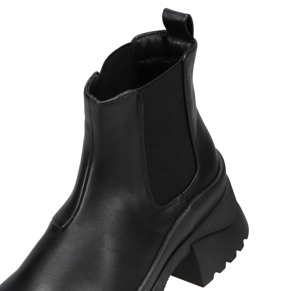 ROSE FAN FAN ローズファンファン チャンキーヒールサイドゴアブーツ