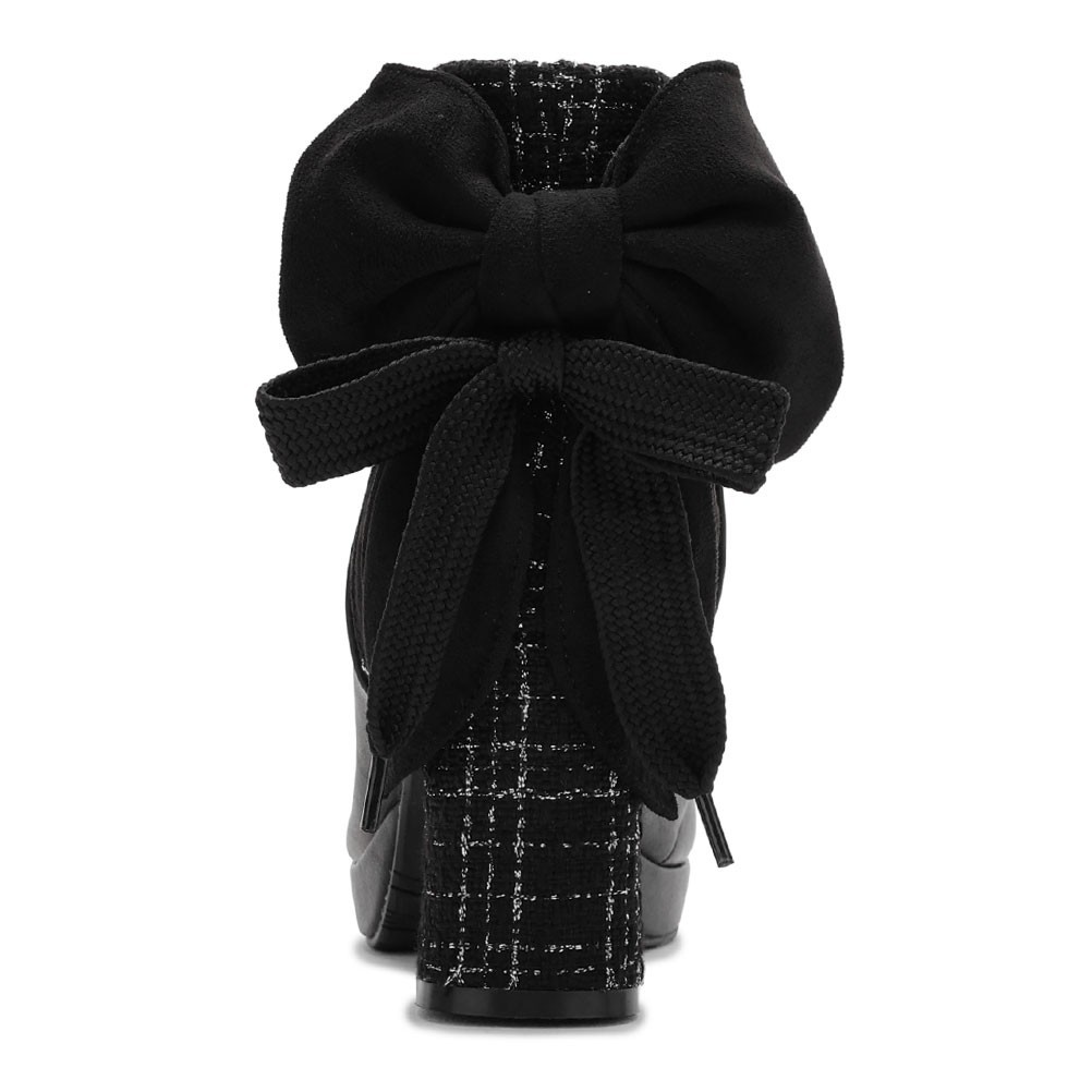 リボン付き2WAYショートブーツ