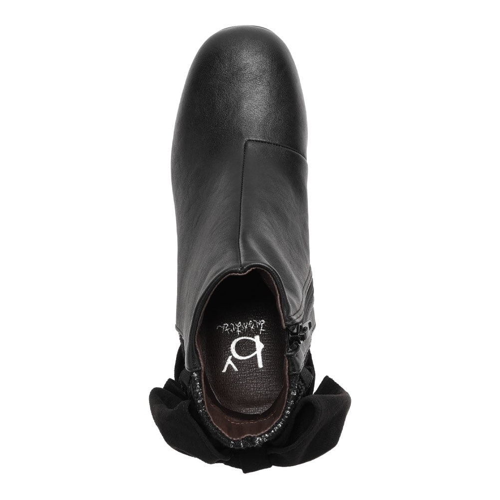 リボン付き2WAYショートブーツ