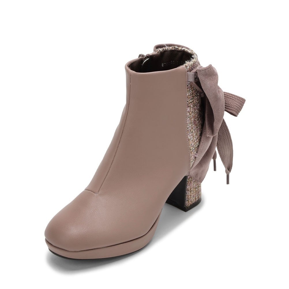 リボン付き2WAYショートブーツ