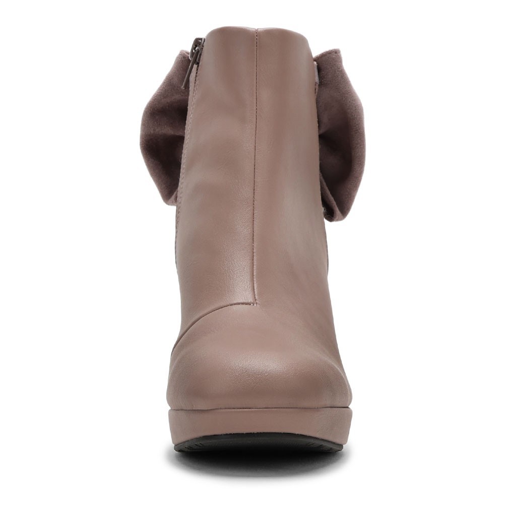 リボン付き2WAYショートブーツ