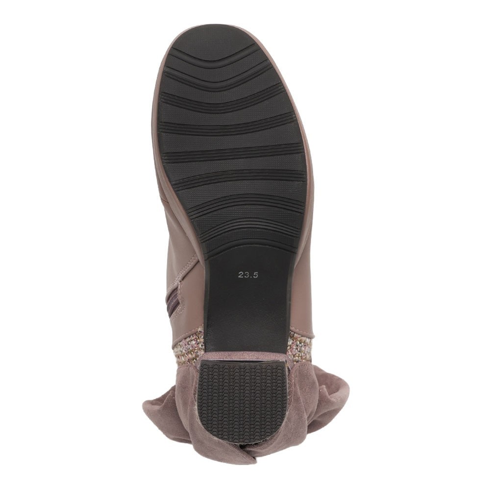 リボン付き2WAYショートブーツ